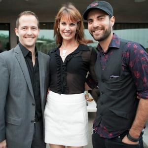 Nik Tyler with Producing Partner/Actress Alexandra Paul & Writer/Producer Mikko Alanne at Mercy For Animals 'Free To Be' Event Honoring Sam Simon - June 8th, 2013.