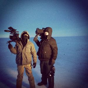 Shooting in sub-zero temps, Barrow, Alaska