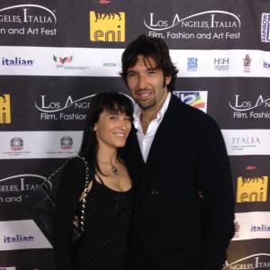 Alessia Bonacci & Walter Nudo at the Italian Film Festival