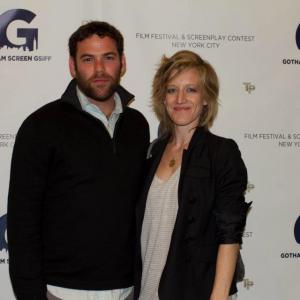Days Together premiere at Gotham Screen International Film Fest NYC Erin Anderson with director Peter Monro
