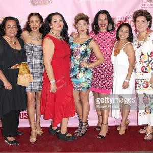CRISTINA FRIAS Estela Garcia and the Cast of Real Women Have Curves opening night