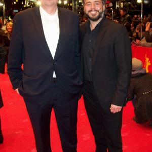 Berlinale Award Ceremony 2014  Michael A Calace with Slawomir Ciok