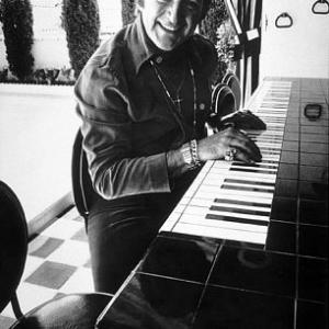 Liberace at home in Los Angeles CA 1973