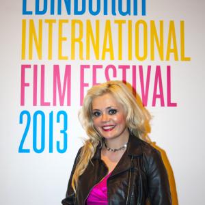 At the UK Premiere of OUTPOST III RISE OF THE SPETSNAZ at the Edinburgh International Film Festival