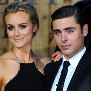 Zac Efron and Taylor Schilling at event of Amzinai tavo (2012)