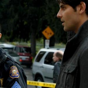 On the set of 'Grimm' season 1 episode 9 doing extra work
