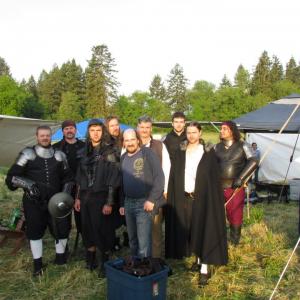 With my Stunt crew on Legendary A Tale of Blood and Steel
