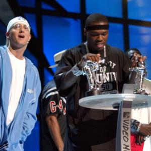 Eminem and 50 Cent at event of MTV Video Music Awards 2003 2003