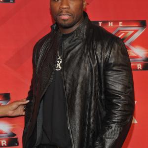 50 Cent at event of The X Factor 2011