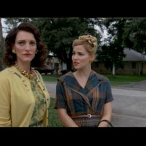 Dodie Brown and Laura Flannery in American Horror Story FREAK SHOW 2014