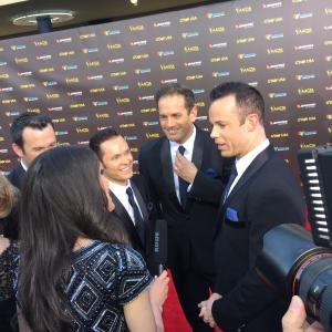 Interviewing Human Nature as the Qantas Red Carpet Reporter for GDay USA LA Gala 2015