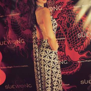 Amanda Musso at Sue Wongs Chinese New Year Party