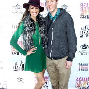 Amanda Musso and Ron Morehouse at The Seattle Short Film Festival