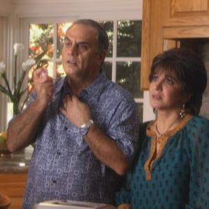 Nina&Marshal Manesh on the set of Ex-List