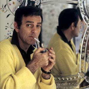 Mike Connors at home