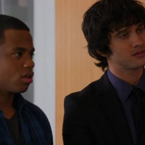 Still of Michael Steger and Tristan Wilds in 90210 2008