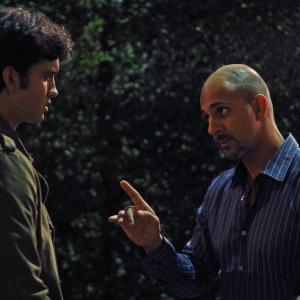 Still of Anthony Azizi and Michael Steger in 90210 (2008)