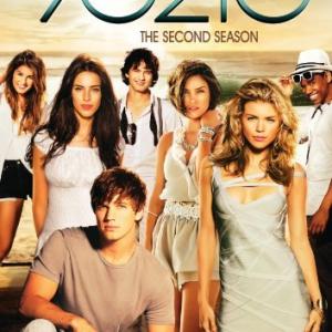 Shenae Grimes-Beech, Michael Steger, AnnaLynne McCord, Matt Lanter, Jessica Stroup, Jessica Lowndes and Tristan Wilds in 90210 (2008)