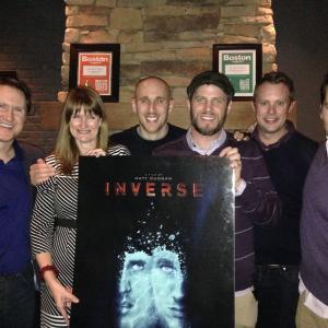 INVERSE Premiere at the Boston SciFi Festival 292014 with John Burish Josh Wingate Matt Duggan Trevor Boelter  Chris Pauley