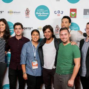 The cast and crew of the film Mateo attending the world premiere at the Hollyshorts Film Festival 2014 at the TCL Chinese Theater in Hollywood