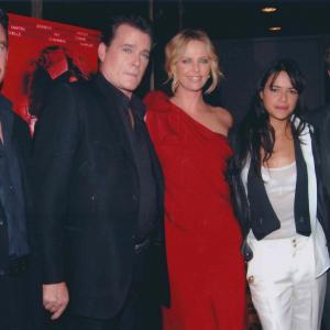 The Cinema Society  Dior Beauty NYC premier with Battle in Seattle stars Ray Liotta Charlize Theron Michelle Rodriguez and director Stuart Townsend