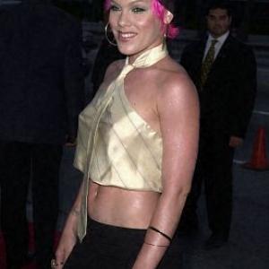 Pink at event of Moulin Rouge! 2001