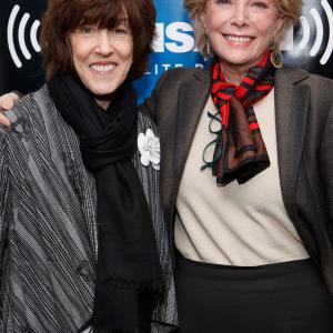 Nora Ephron and Lesley Stahl
