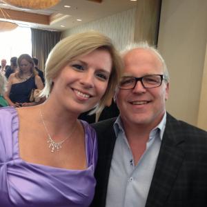 Kate Green & Executive Producer Gary Harvey at the 2013 Leo Awards Vancouver