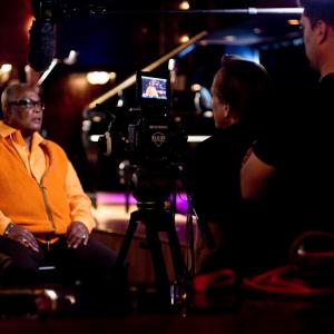 Shoot legendary singer Sam Moore from Sam  Dave for The Record Man with director Mark Moormann