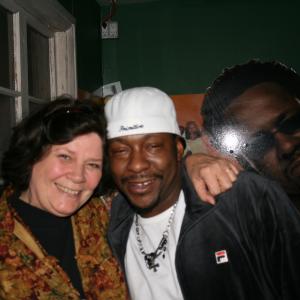 Sue Ann Taylor and Bobby Brown in the Bobby Brown Room in LA