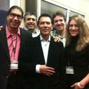 Hanging out with Wes Studi at White Sands International Film Festival