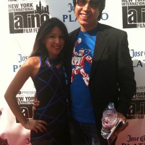 Gabriel Rivera and Ashley Cruz rock the Red Carpet at HBO's NYILFF 2010.