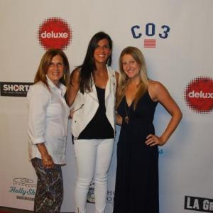 With director Orly Wahba at the 2012 Holly Shorts Film Festival