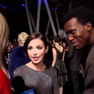 Janelle Froehlich and Amadou Ly The Twilight Saga Breaking Dawn  Part 1 Premiere Nokia Theatre LA Live