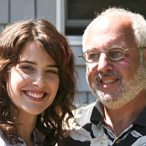 with Cobie Smulders on the Grassroots set