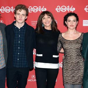 Anne Hathaway Mary Steenburgen Johnny Flynn Kate BarkerFroyland and Ben Rosenfield at event of Song One 2014