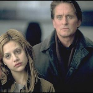 Still of Michael Douglas and Brittany Murphy in Dont Say a Word 2001