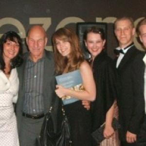 Patrick Stewart Laurence Fuller with fellow Bristol Old Vic Theatre School graduates