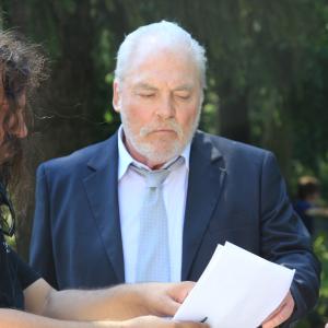 Filming The Architect With Stacy Keach and Masiela Lusha