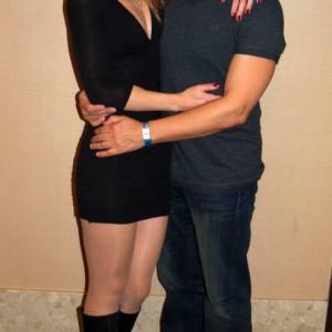 Jack Thomas Smith and girlfriend Mandy Del Rio at the Infliction Chiller Theatre Expo Parsippany, NJ Screening (2014)