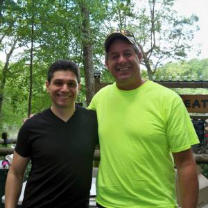 Jack Thomas Smith and Nick Charalambous at the Lake Hopatcong, NJ Entertainment For A Cure event (2014)