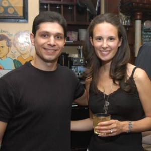 Jack Thomas Smith and lead actress Lauren Seikaly at the Disorder NYC premiere 2006