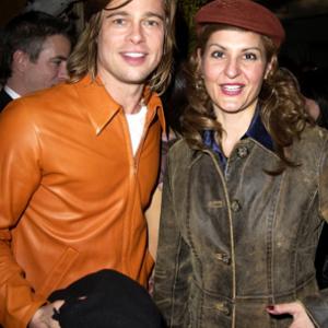 Brad Pitt and Nia Vardalos at event of About Schmidt 2002