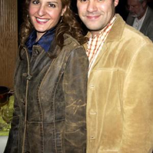 Ian Gomez and Nia Vardalos at event of About Schmidt (2002)