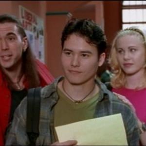Still of Johnny Yong Bosch, Jason David Frank and Catherine Sutherland in Power Rangers Zeo (1996)