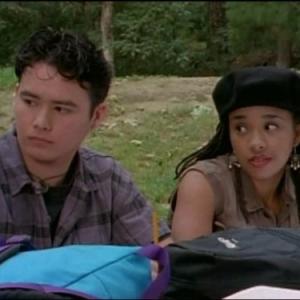 Still of Karan Ashley and Johnny Yong Bosch in Mighty Morphin Power Rangers (1993)