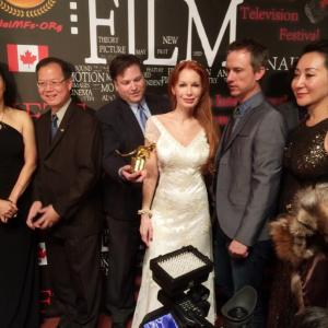 Chairman Dany Yeung and Co Chair of 1st North America International Mulitcultural Film Festival Producer Kimberley Kates