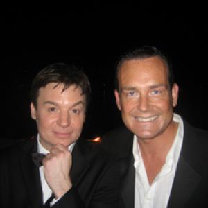 Mike Myers and Mark Mahon in Cannes at the film festival