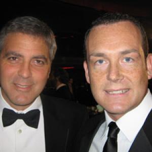 George Clooney and Mark Mahon