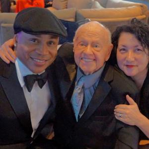 LL Cool J, Mickey Rooney and daughter-in-law Charlene Rooney 2014